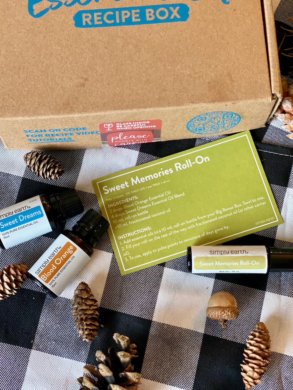 Simply Earth September Essential Oils Box - I do deClaire