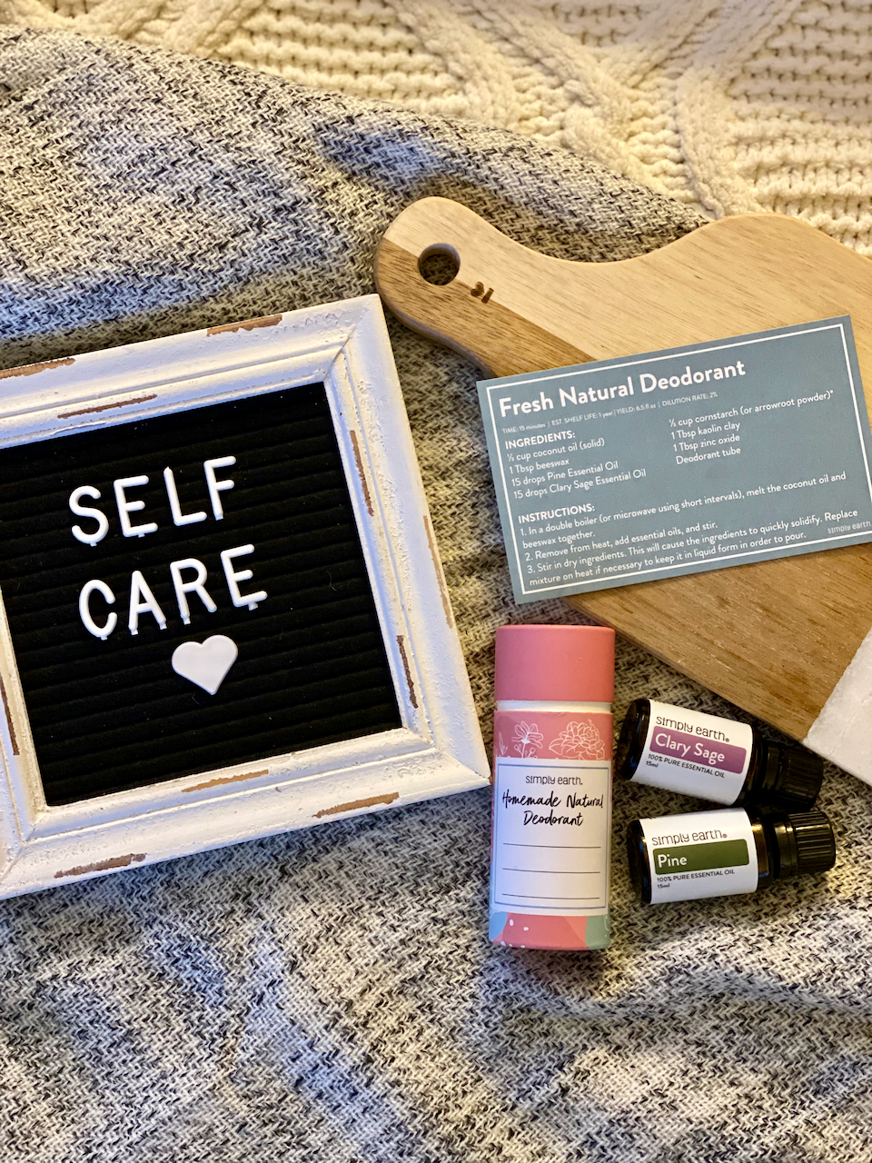 Simply Earth January Box I do deClaire